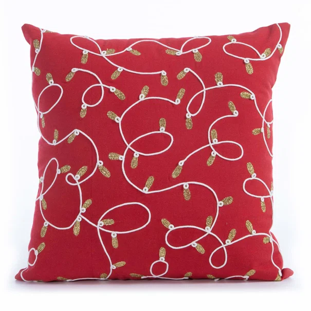 Χριστουγεννιάτικο Μαξιλάρι (45x45) Nef-Nef Homeware Elegant Christmas