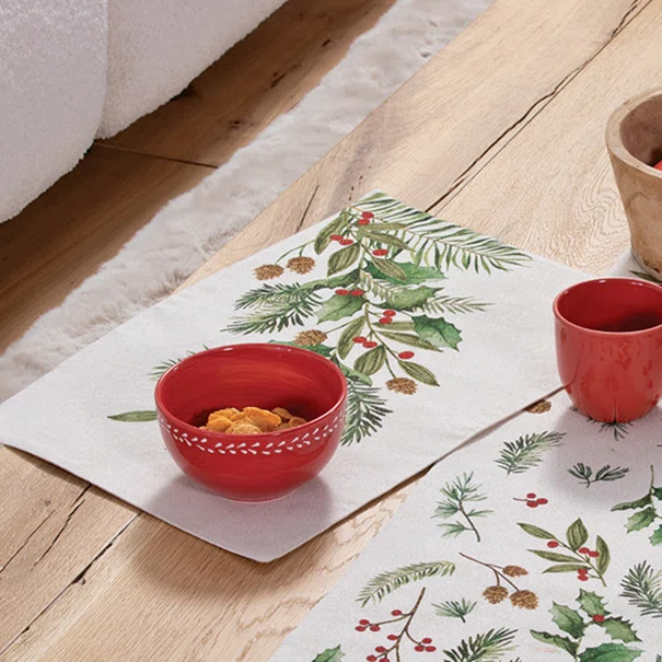 Χριστουγεννιάτικο Σουπλά (33x48) Nef-Nef Homeware Hello Winter