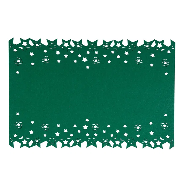 Χριστουγεννιάτικα Σουπλά (Σετ 2τμχ) Nef-Nef Homeware Snow Star Green