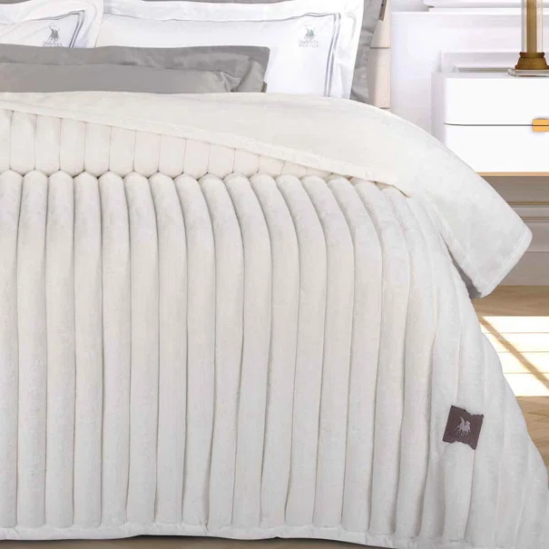 Κουβέρτα Γούνινη Υπέρδιπλη (220x240) Greenwich Polo Club Essential 3477 White