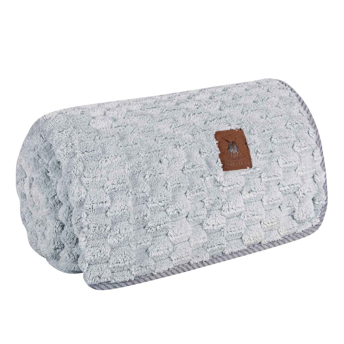 Κουβέρτα Καναπέ Fleece (130X170) Greenwich Polo Club Essential 8837 Grey Λευκά Είδη Σαλονιού Κουβέρτες Spitishop