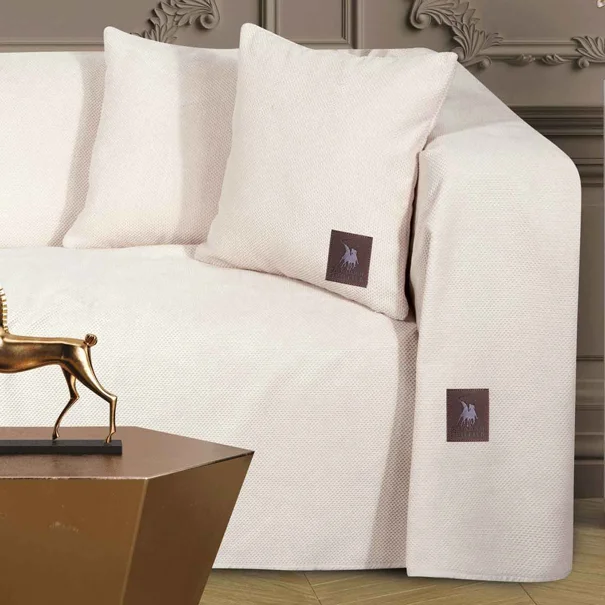 Ριχτάρι Καναπέ Τριθέσιου (180x300) Greenwich Polo Club Premium 3922 Ivory