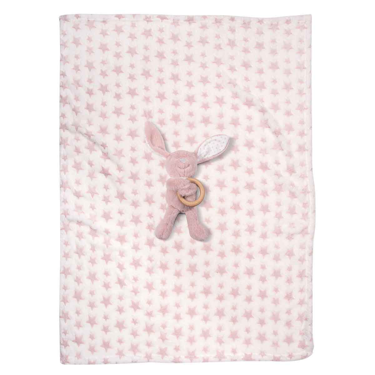 Κουβέρτα Fleece Αγκαλιάς (75X100) + Λούτρινο Greenwich Polo Club Baby 8845 Βρεφικά Προίκα Μωρού Κουβέρτες Βρεφικές Spitishop