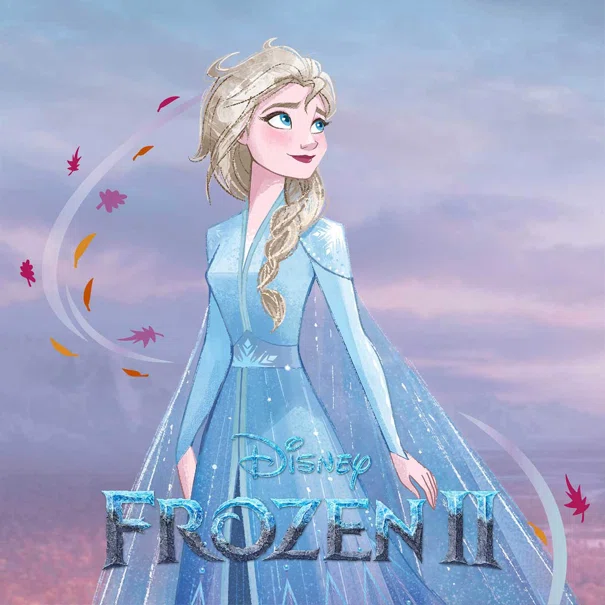 Παιδικό Μαγικό Πετσετάκι (30x30) Dimcol Frozen 81 Lilac