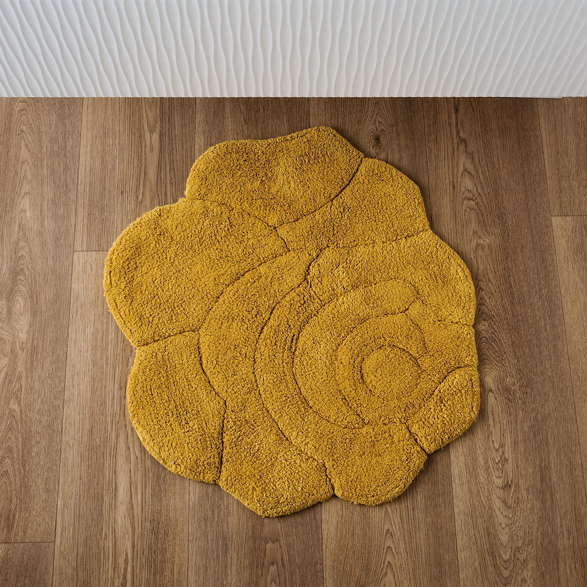 Πατάκι Μπάνιου (Φ60) Kentia Loft Rosie 09 Mustard