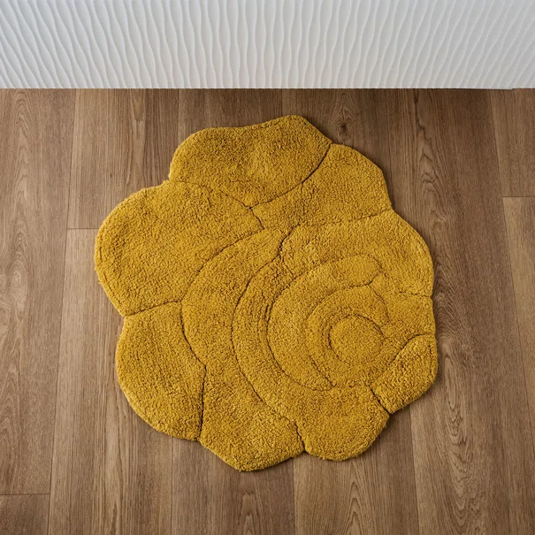 Πατάκι Μπάνιου (Φ60) Kentia Loft Rosie 09 Mustard