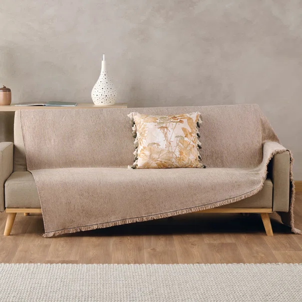 Ριχτάρι Καναπέ Διθέσιου (180x250) Kentia Stylish Tura 18 Pudra