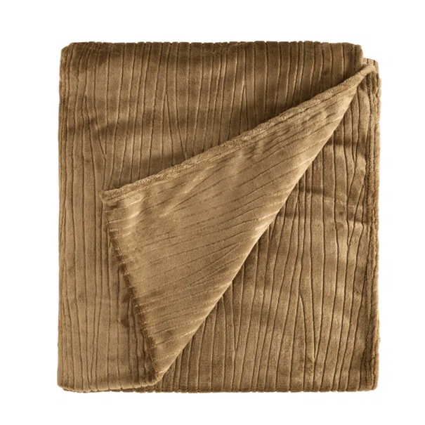 Ριχτάρι Καναπέ Διθέσιου Fleece (180x250) Kentia Versus Kameron 31 Brown