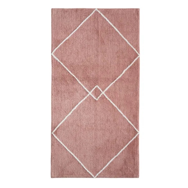 Πατάκι Μπάνιου (70x130) Kentia Loft Veda 14 Pink