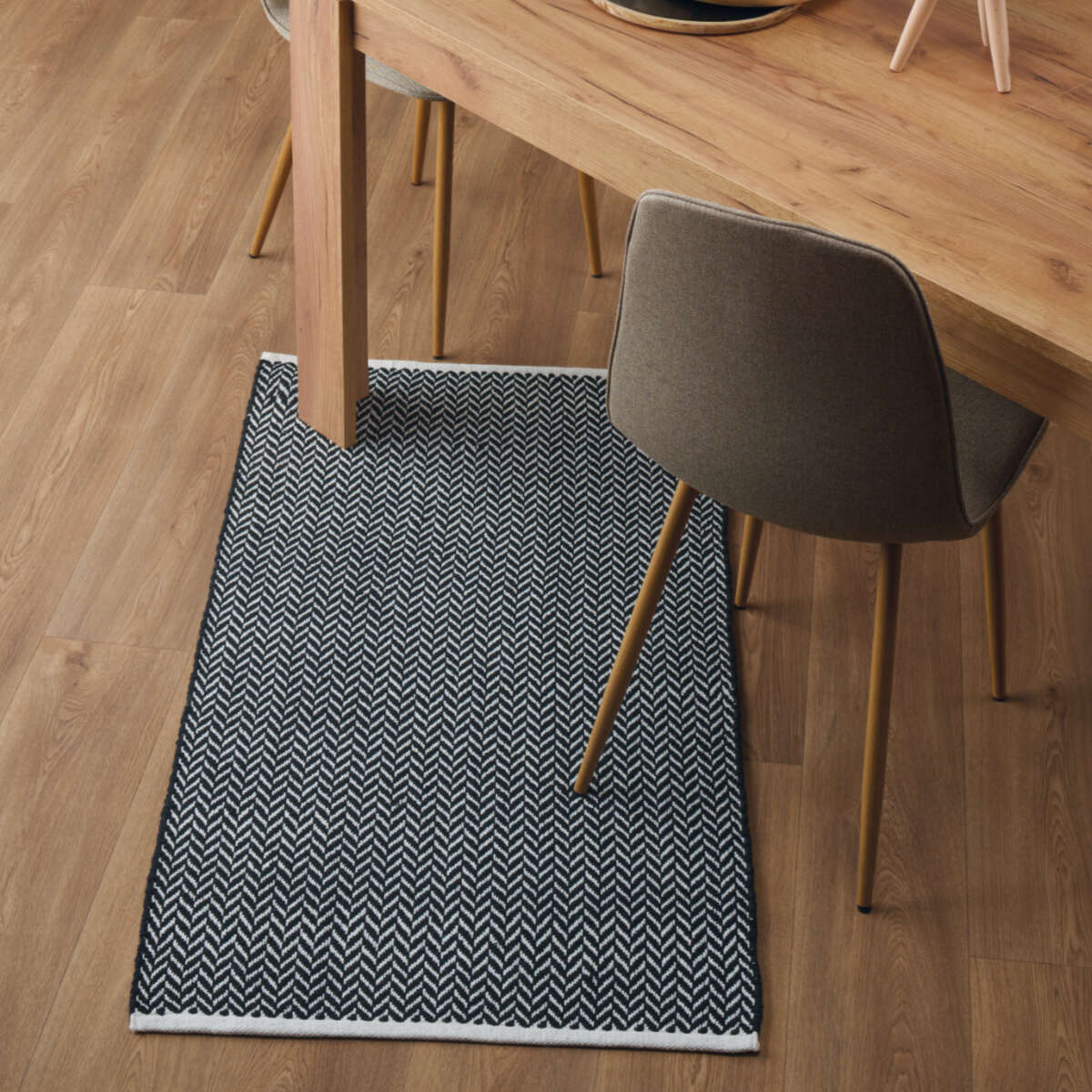 Χαλί Διαδρόμου (70x200) Kentia Loft Santino 30 Black