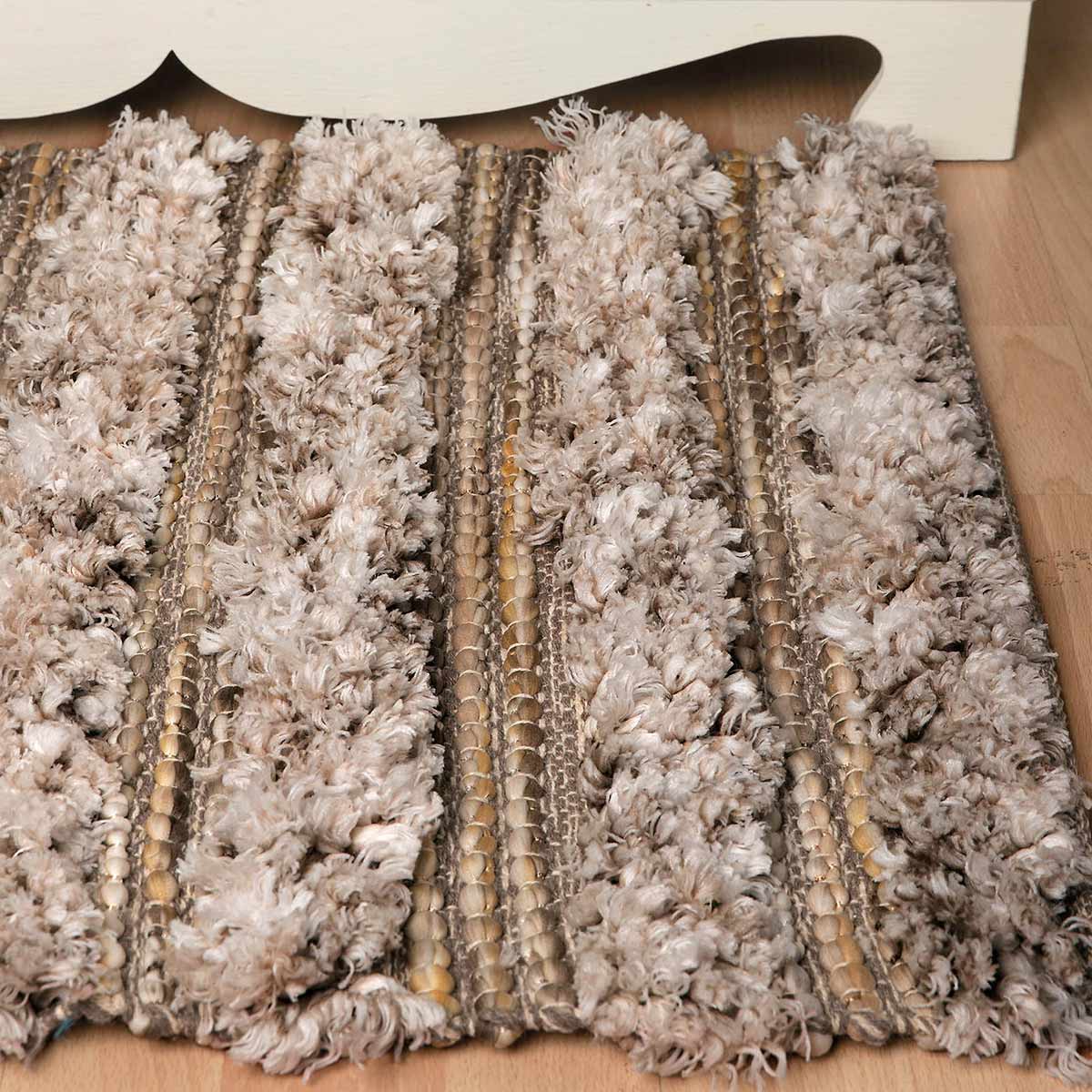 Πατάκι Μπάνιου (55X90) Silk Fashion 17092 Beige Μπάνιο Πατάκια Παραλληλόγραμμα Spitishop