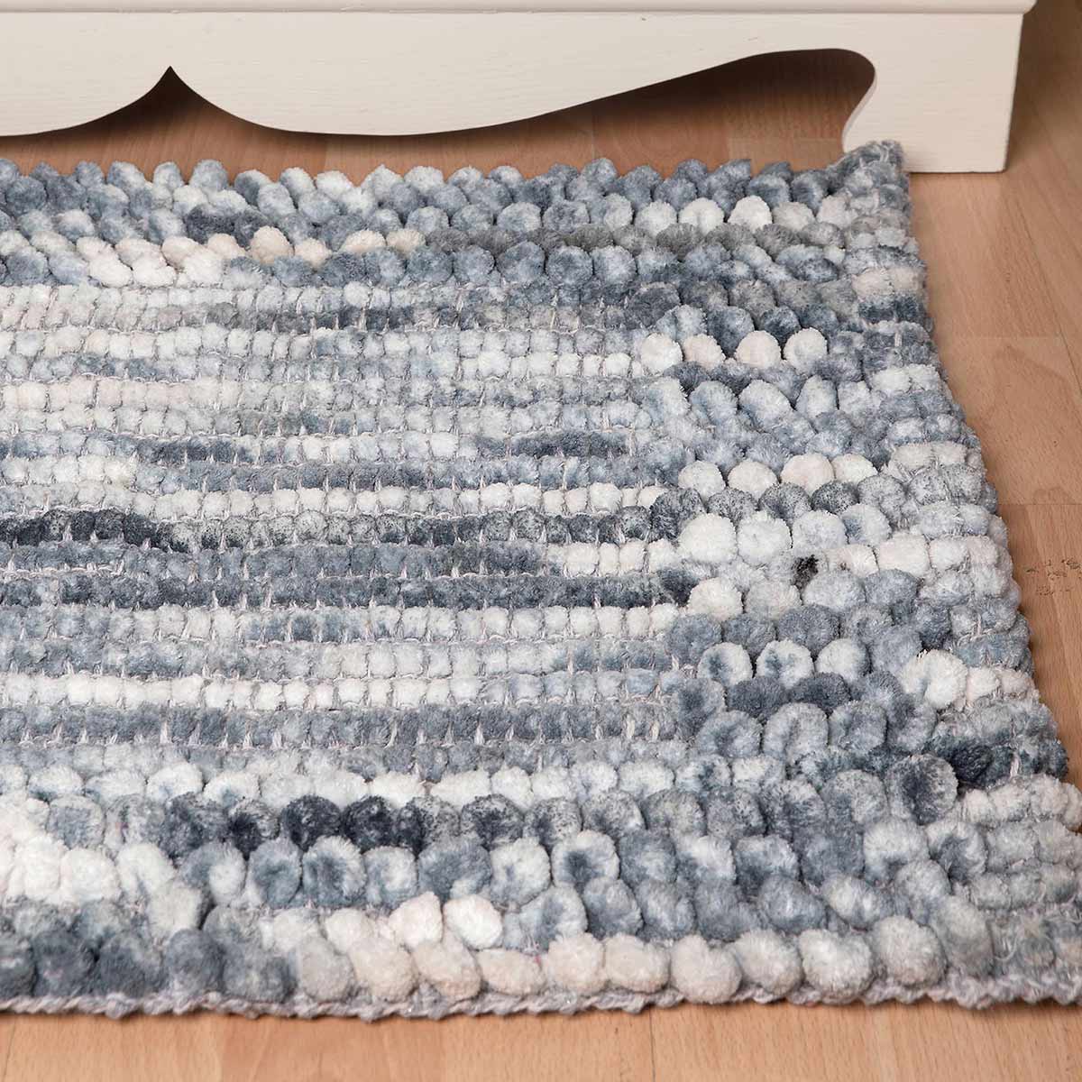 Πατάκι Μπάνιου (55X90) Silk Fashion 15162 L Grey Μπάνιο Πατάκια Παραλληλόγραμμα Spitishop