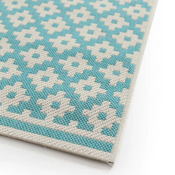Χαλί Καλοκαιρινό (160x235) Royal Carpet Flox 722 L.Blue