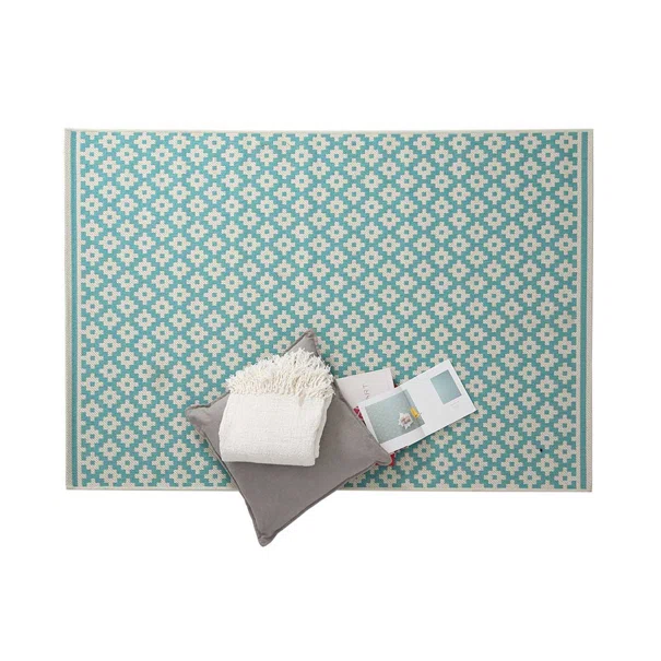 Χαλί Καλοκαιρινό (160x235) Royal Carpet Flox 722 L.Blue