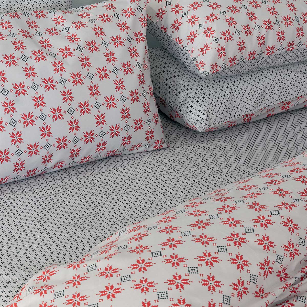 Παπλωματοθήκη Μονή (Σετ 170X250) 2 Όψεων Palamaiki Fashion Fl6253 Λευκά Είδη Κρεβατοκάμαρας Παπλωματοθήκες Μονές Spitishop
