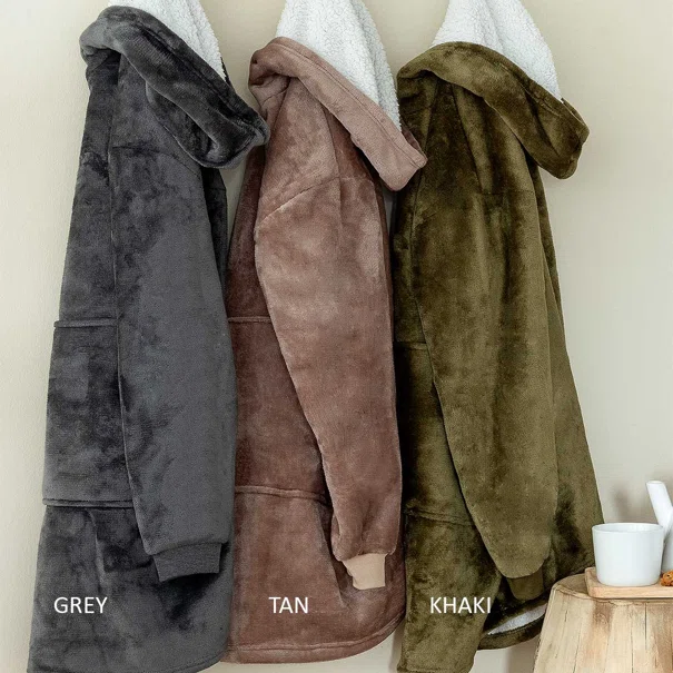 Fleece Φούτερ Με Sherpa (90x100) Palamaiki Huhu/2