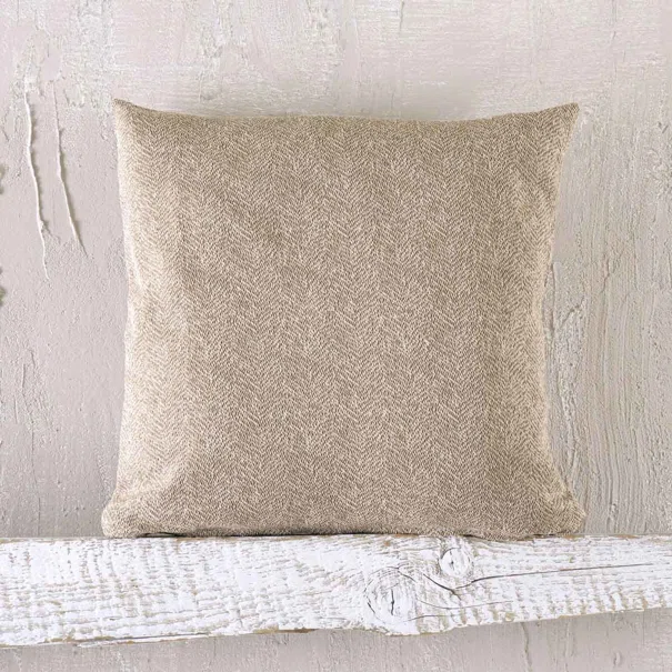 Διακοσμητική Μαξιλαροθήκη (40x40) Rythmos Only Beige