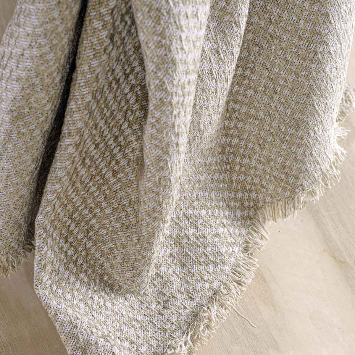 Ριχτάρι Καναπέ Τετραθέσιου (180X330) Rythmos Editor Beige Λευκά Είδη Σαλονιού Ριχτάρια Χειμερινά Spitishop