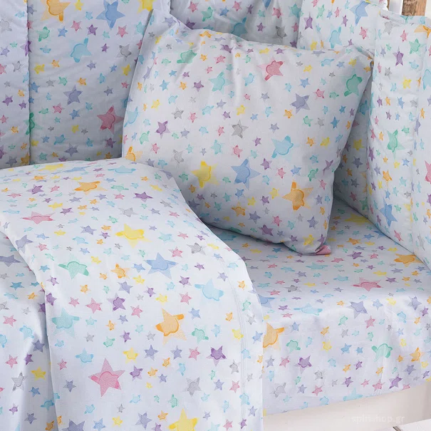 Πάπλωμα Κούνιας (110x150) Rythmos Baby Glow Blue