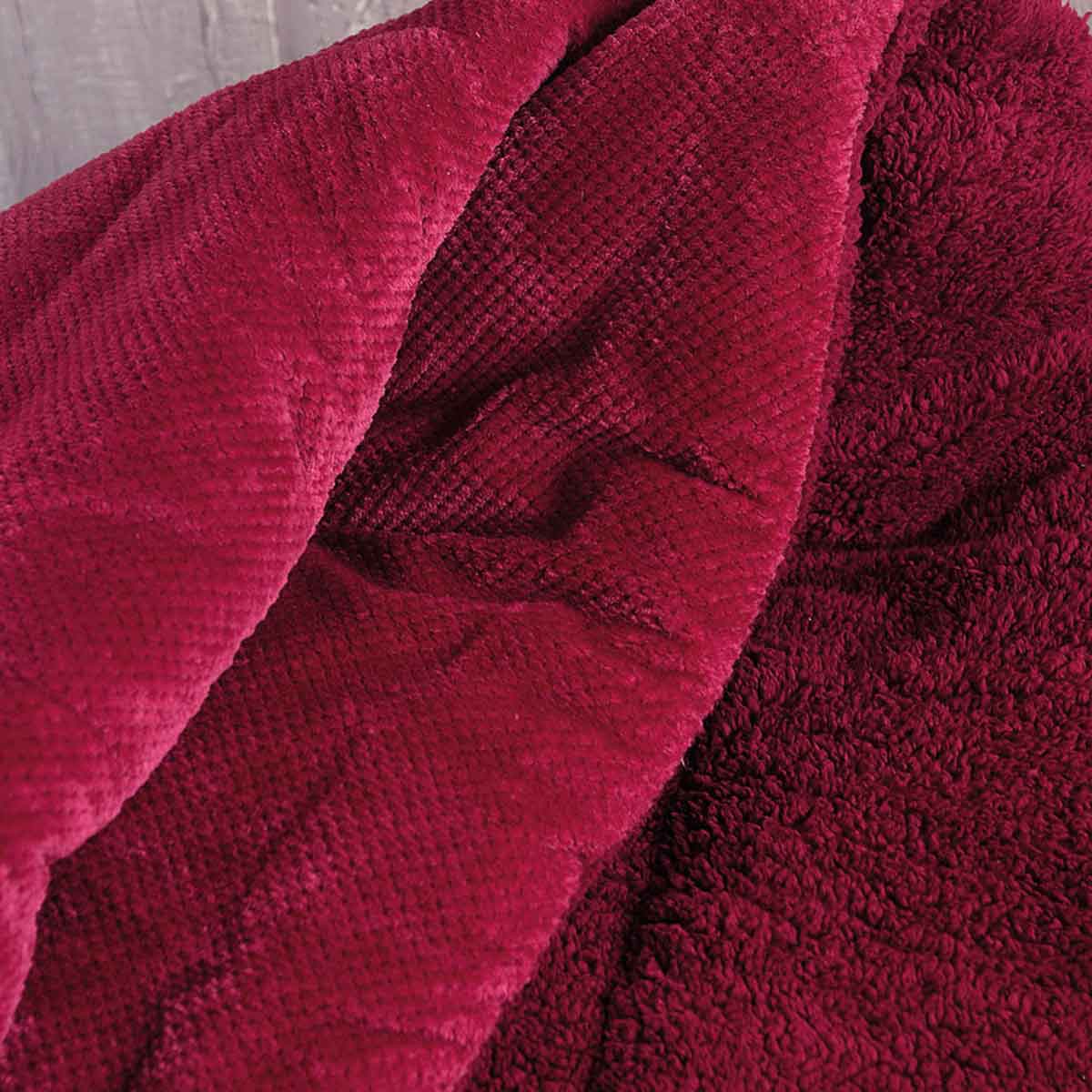 Κουβερτοπάπλωμα Υπέρδιπλο (220X240) Rythmos Tilty Bordeaux Λευκά Είδη Κρεβατοκάμαρας Παπλώματα Κουβερτοπαπλώματα Υπέρδιπλα Διπλά Spitishop