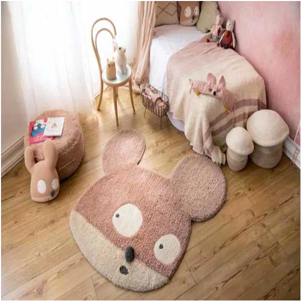 Χαλί (100x120) Lorena Canals Woolable Miss Mighty Mouse