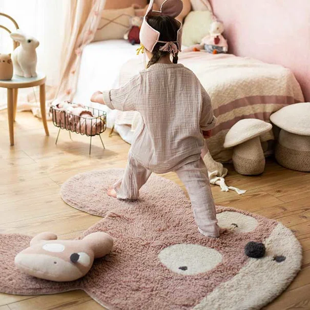 Χαλί (100x120) Lorena Canals Woolable Miss Mighty Mouse