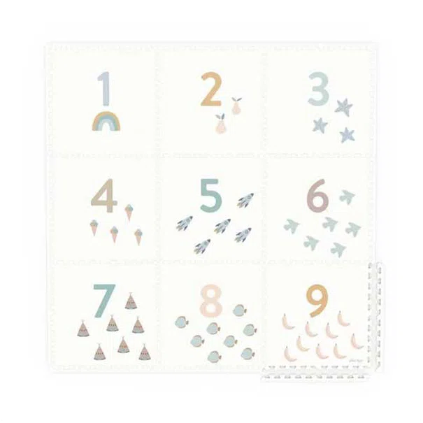 Αφρώδες Παζλ Δαπέδου 2 Όψεων Play&Go Αριθμοί