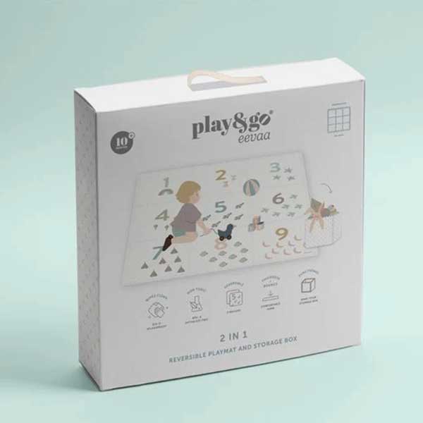 Αφρώδες Παζλ Δαπέδου 2 Όψεων Play Go Αριθμοί Παιχνίδια Βρεφικά για Μωρά 6 - 12 Μηνών Spitishop