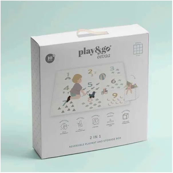 Αφρώδες Παζλ Δαπέδου 2 Όψεων Play&Go Αριθμοί