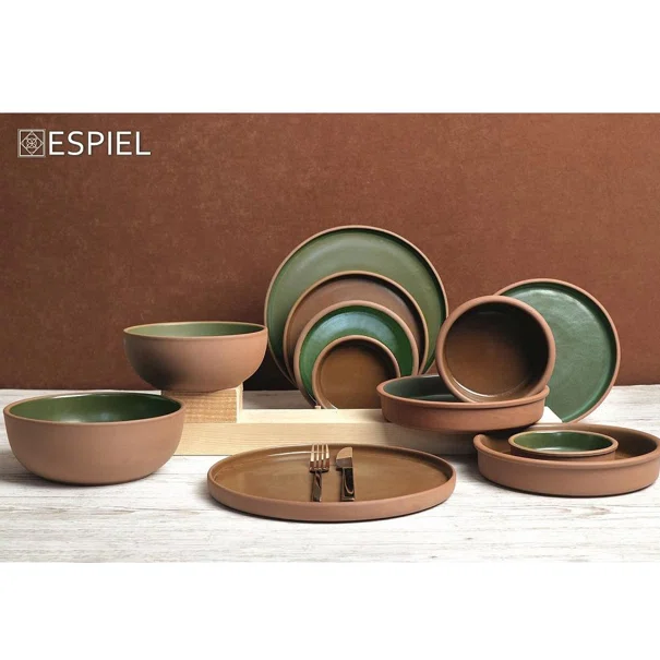 Μπολ (Φ18x7) Espiel Aida Green HEV101K6