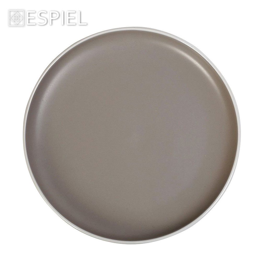 Πιάτο Φαγητού Ρηχό (Φ27.3) Espiel Mood Grey ATA120K6