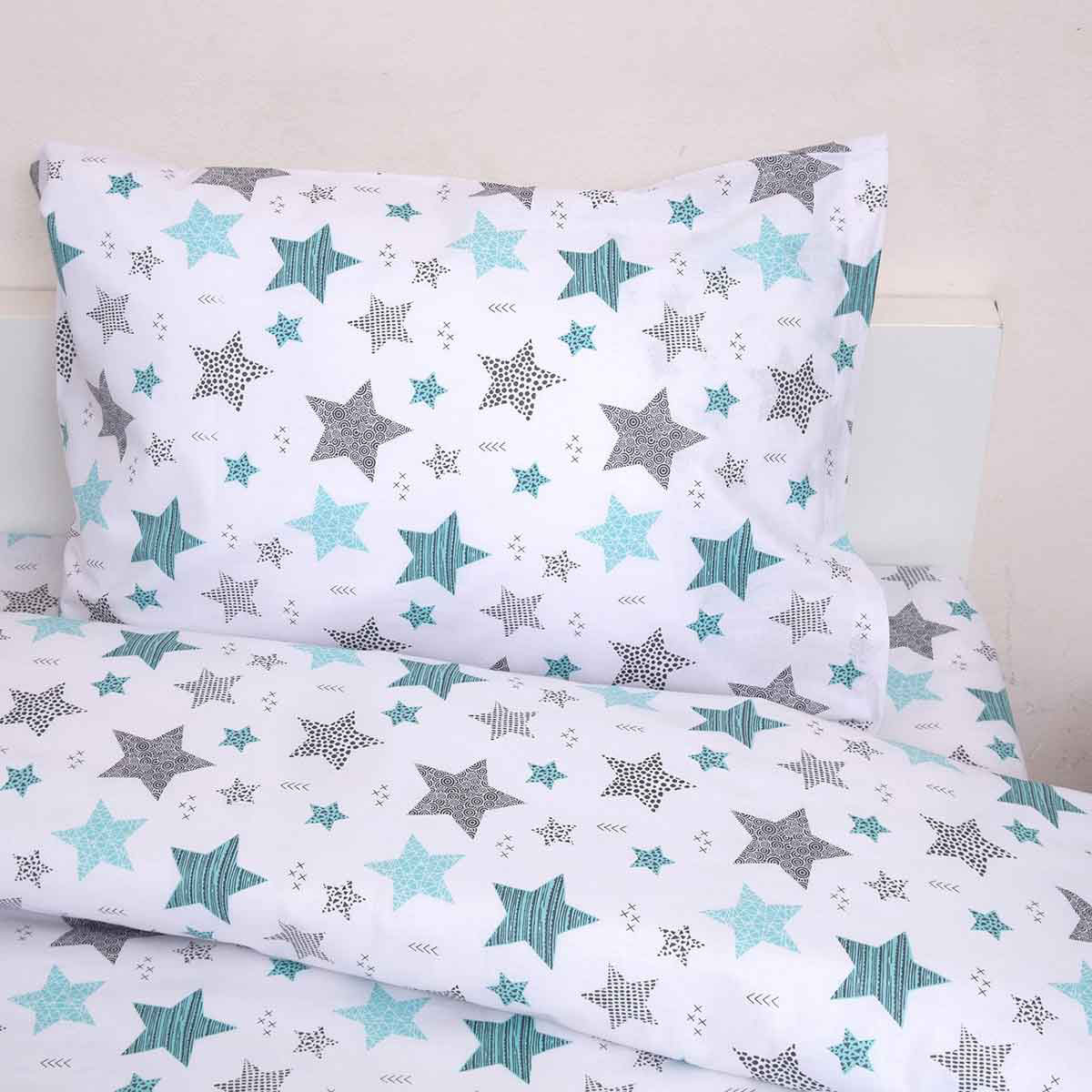 Σεντόνια Λίκνου (Σετ) Viopros Kids Σείριος Βρεφικά Προίκα Μωρού Spitishop