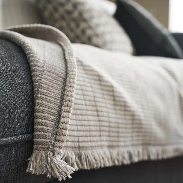 Ριχτάρι Καναπέ Τριθέσιου (180x310) Gofis Home Thyra Beige/Grey 273/05