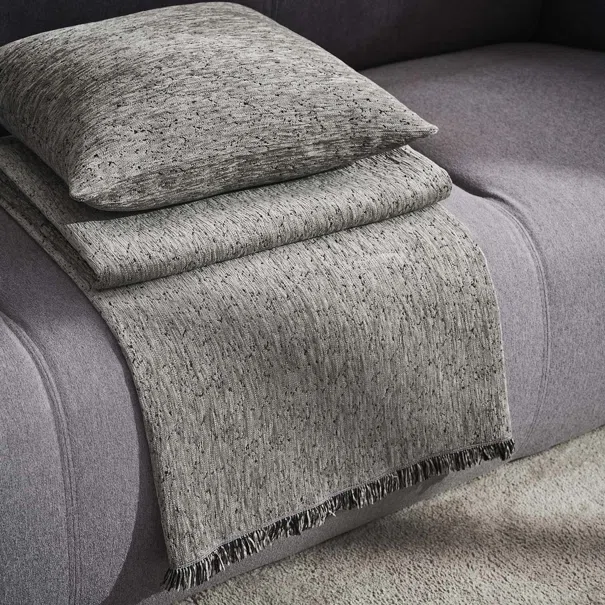 Ριχτάρι Καναπέ Τριθέσιου (180x310) Gofis Home Yrsa Cloud Grey 141/15