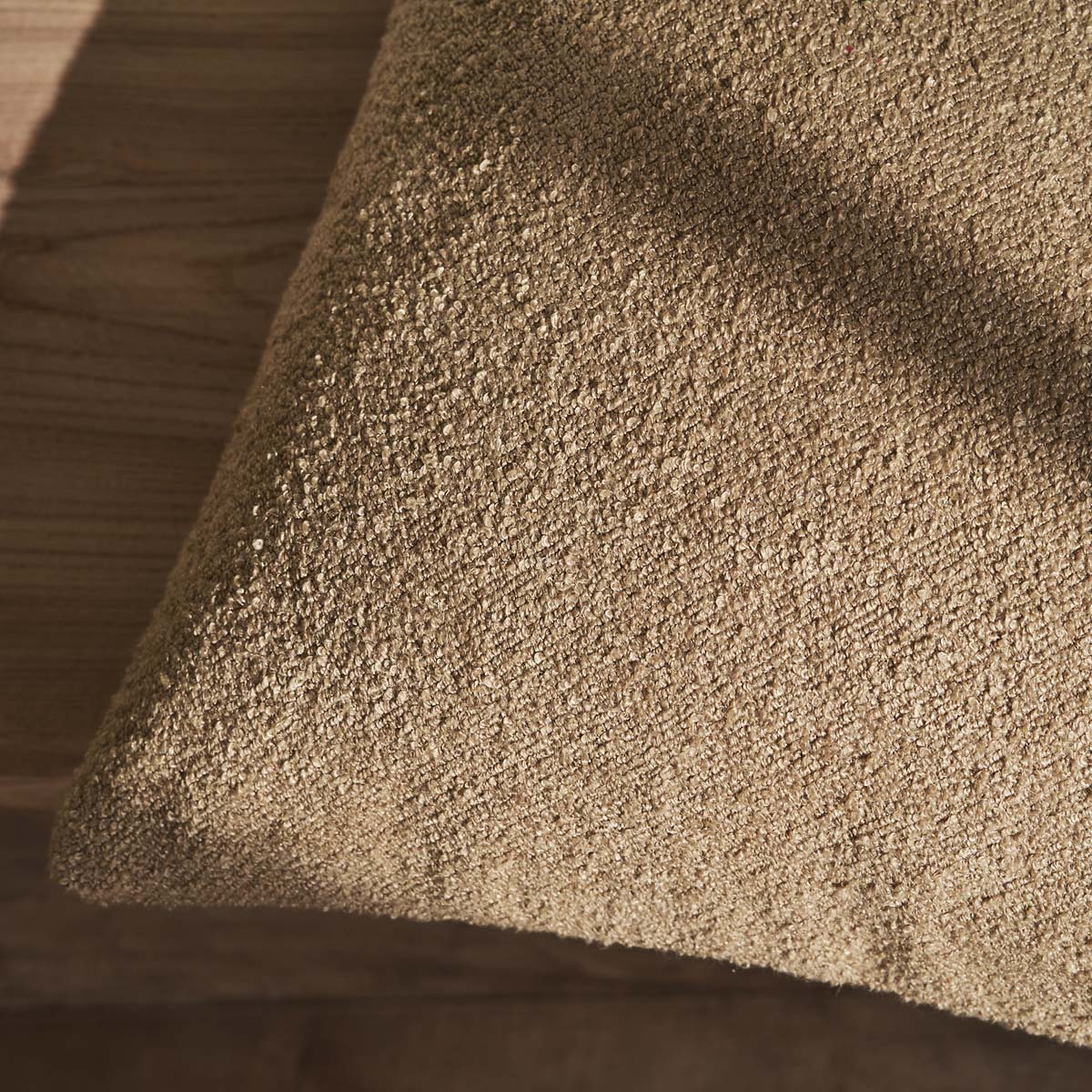 Διακοσμητική Μαξιλαροθήκη Μπουκλέ (45X45) Gofis Home Arline Leather Brown 161 13 Λευκά Είδη Σαλονιού Μαξιλάρια Διακοσμητικά Διακοσμητικές 