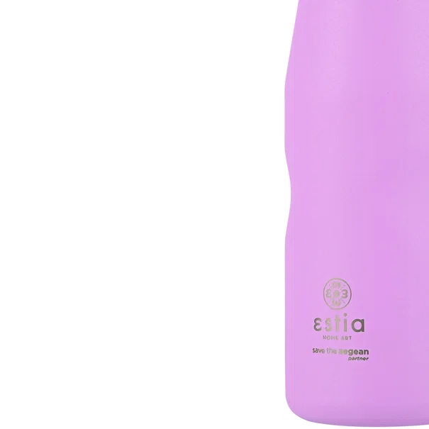 Μπουκάλι Θερμός 500ml Estia Save The Aegean Lavender Purple 01-7805