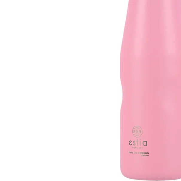 Μπουκάλι Θερμός 500ml Estia Save The Aegean Blossom Rose 01-7812