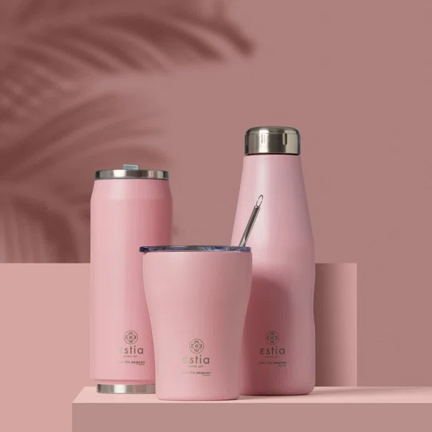 Μπουκάλι Θερμός 500ml Estia Save The Aegean Blossom Rose 01-7812