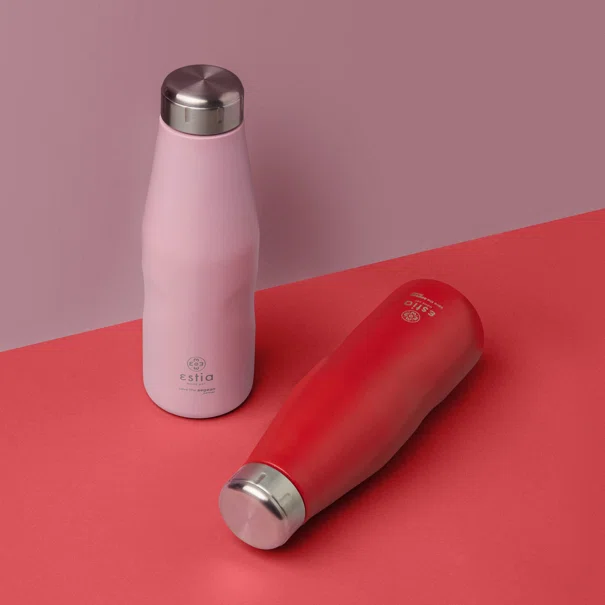 Μπουκάλι Θερμός 500ml Estia Save The Aegean Blossom Rose 01-7812