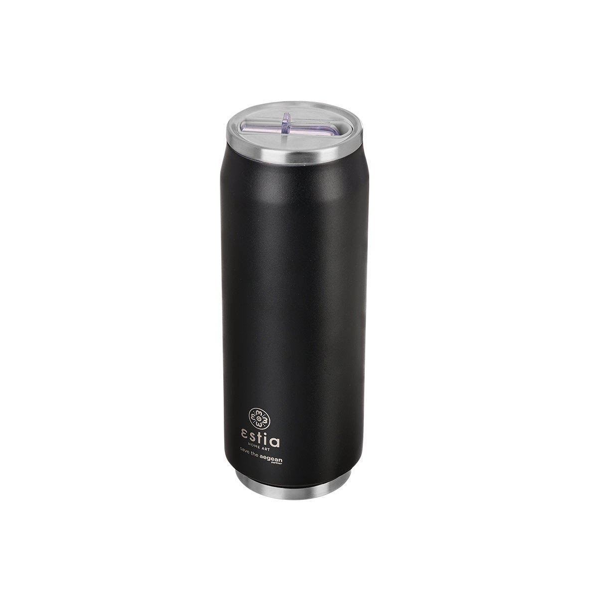 Ποτήρι Θερμός 500ml Estia Save The Aegean Midnight Black 01-7843