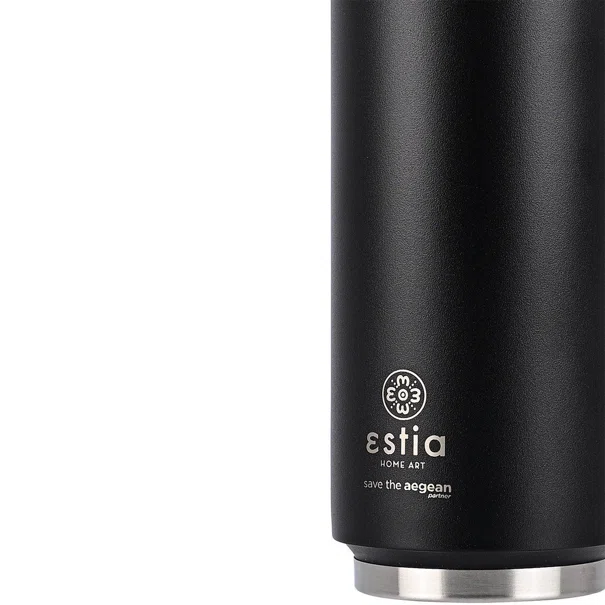 Ποτήρι Θερμός 500ml Estia Save The Aegean Midnight Black 01-7843