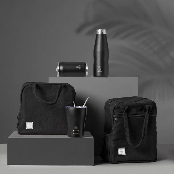 Ποτήρι Θερμός 500ml Estia Save The Aegean Midnight Black 01-7843