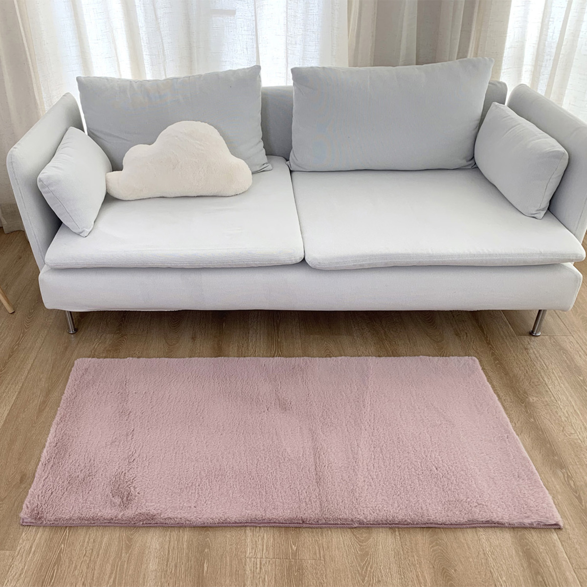 Χαλί Γούνινο (200X290) Anna Riska Felicity Blush Pink Χαλιά Σαλονιού Χειμερινά Γούνινα Spitishop