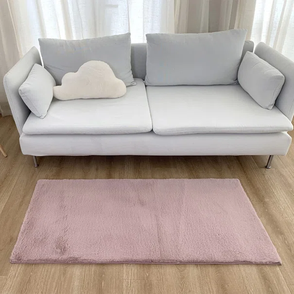 Χαλί Διαδρόμου Γούνινο (67x140) Anna Riska Felicity Blush Pink