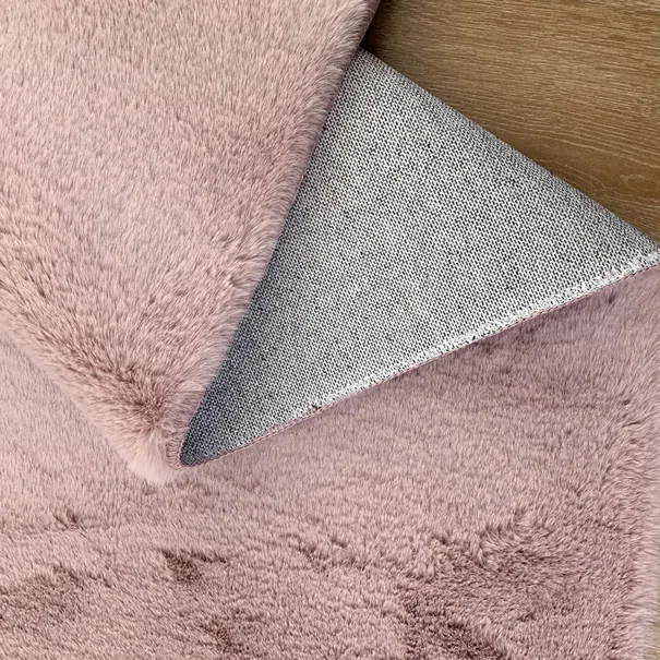 Χαλί Διαδρόμου Γούνινο (67x210) Anna Riska Felicity Blush Pink
