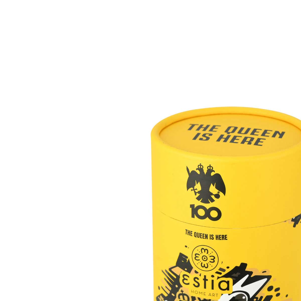 Ποτήρι Θερμός 350Ml Estia Aek B C Edition The Queen Is Here 00-27261 Οργάνωση & Αποθήκευση Ποτήρια Spitishop