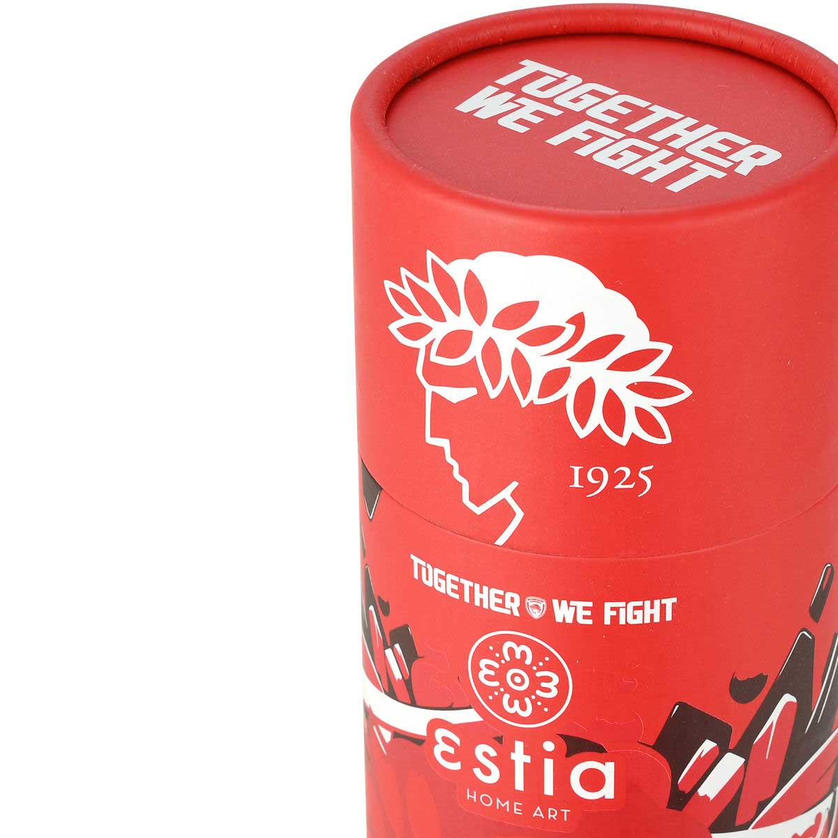 Μπουκάλι Θερμός 500Ml Estia Olympiacos B C Edition Together We Fight 00-27162 Οργάνωση & Αποθήκευση Εstia Spitishop