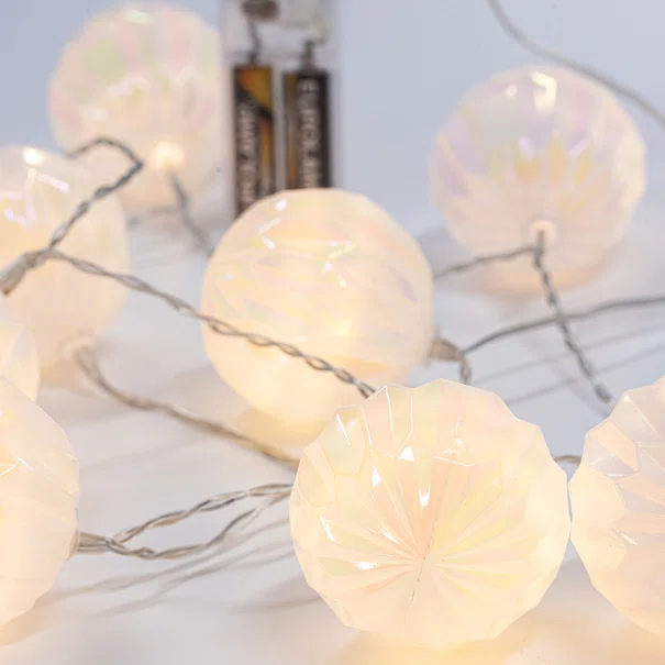 Διακοσμητική Γιρλάντα Μπαταρίας Με 10 LED Φωτάκια Eurolamp 600-11477
