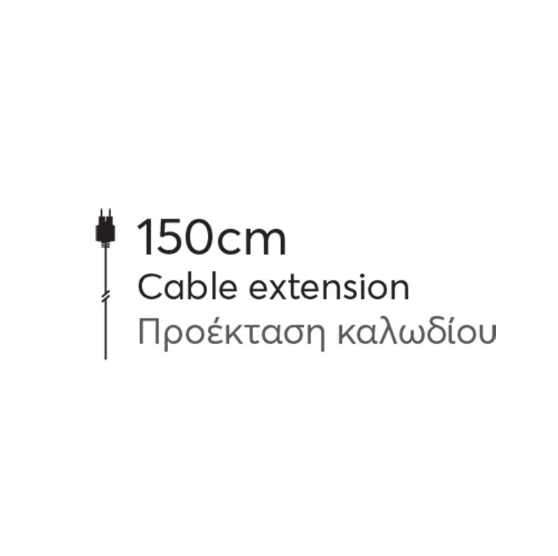 Χριστουγεννιάτικα Λαμπάκια 240 Led Φωτοσωλήνας 10Μ Ψυχρό Λευκό Σταθερά Eurolamp 600-22261 Φωτιστικά Εξωτερικού Χώρου - Κήπου Spitishop