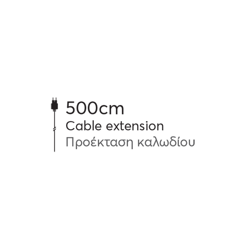 Χριστουγεννιάτικα Λαμπάκια 100 Led Φωτοσωλήνας 5Μ Ψυχρό Λευκό με Πρόγραμμα Eurolamp 600-23111 Φωτιστικά Εξωτερικού Χώρου - Κήπου Spitishop